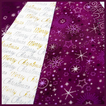Load image into Gallery viewer, Winter Amethyst Christmas Tree Skirt