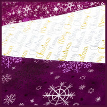 Load image into Gallery viewer, Winter Amethyst Christmas Tree Skirt