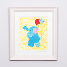 Load image into Gallery viewer, Elegant Elephant with Baloons