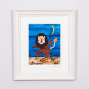 Leaping Lion