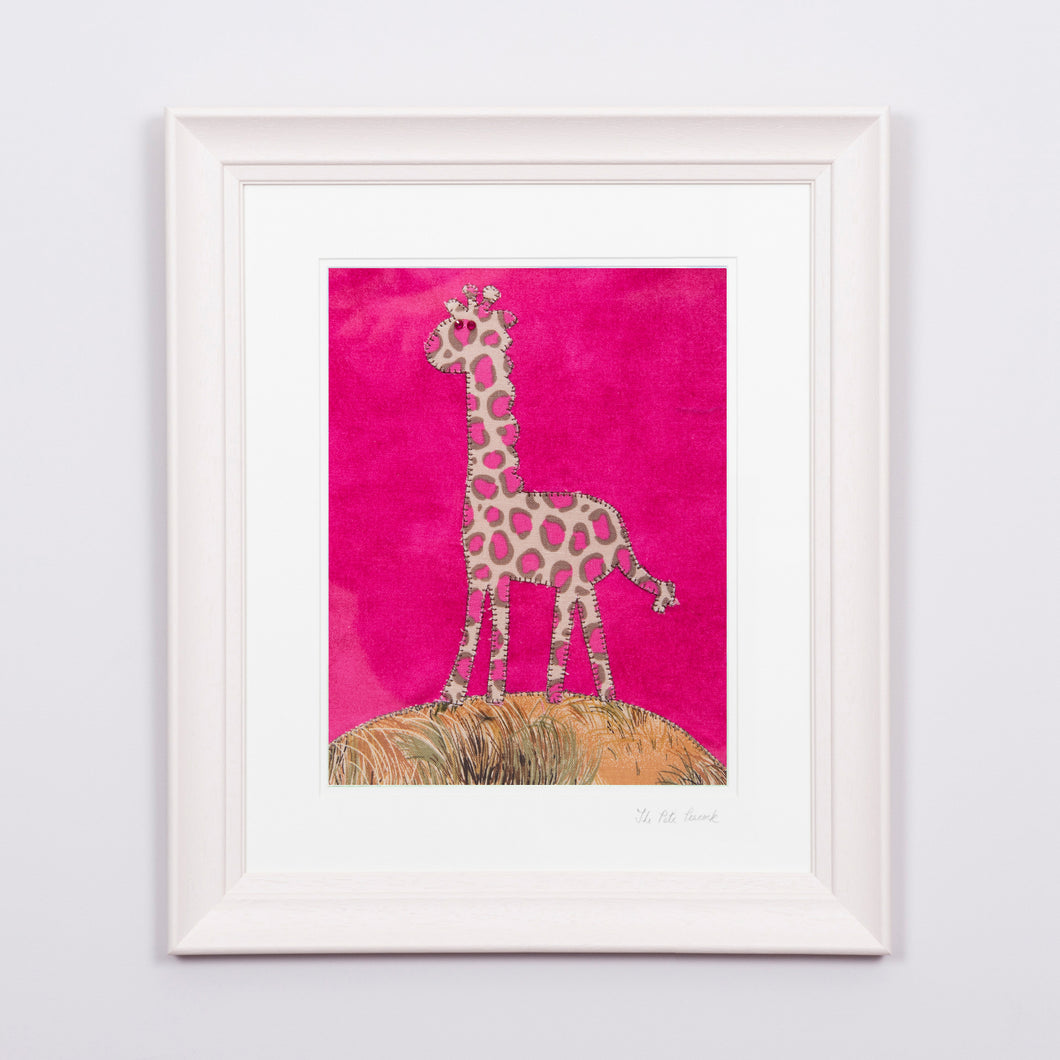 Gorgeous in Pink Giraffe